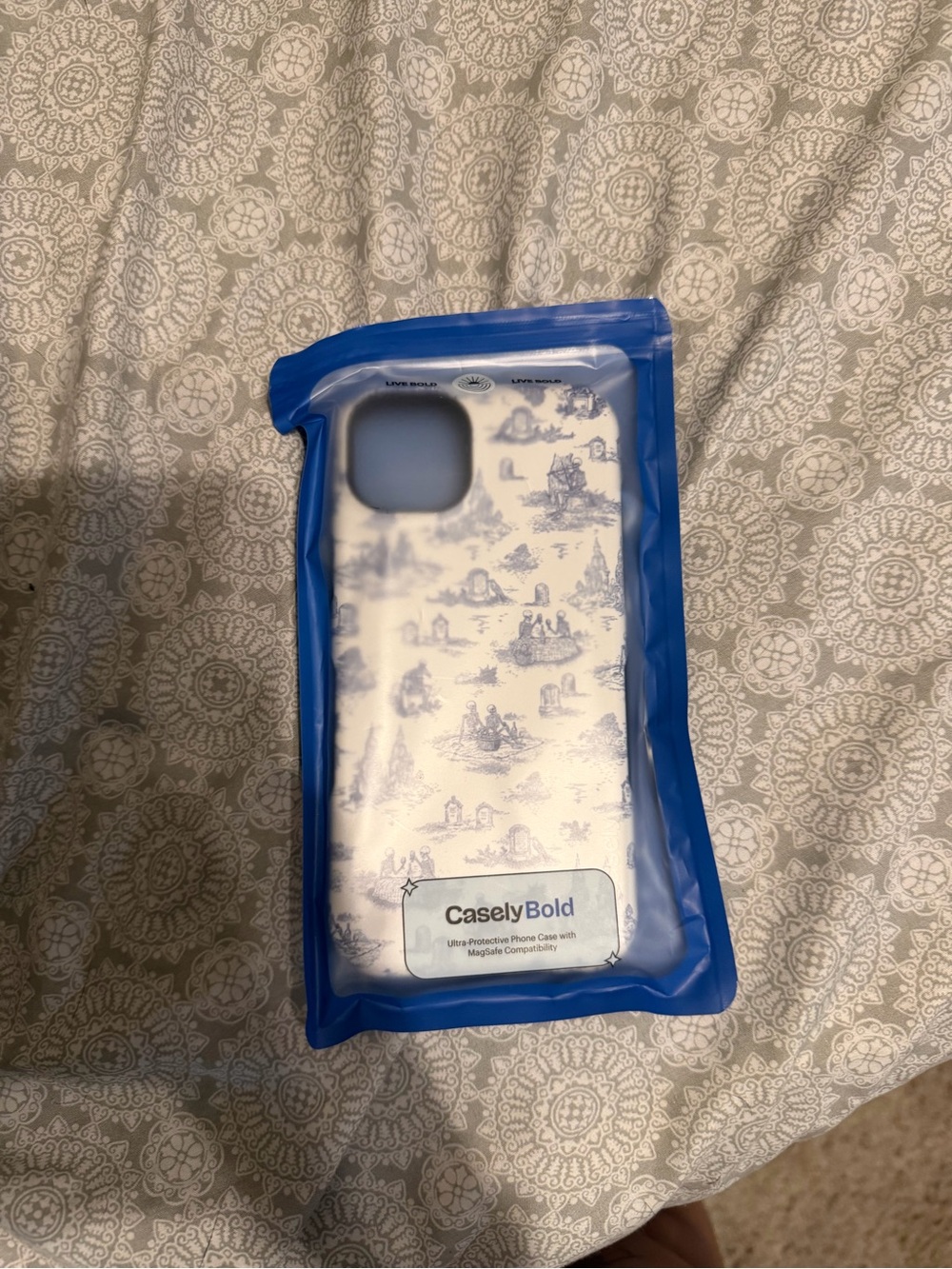 Casely Graveyard Gathering IPhone 15 plus phone case- BRAND NEW